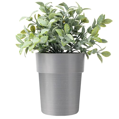 siduytin Privatsphäre Blumentopf Fach für Sicherheit Charmanter Blumentopf 1 Stück Charmanter Blumentopf in Form eines sicheren Geschenks, grau von siduytin