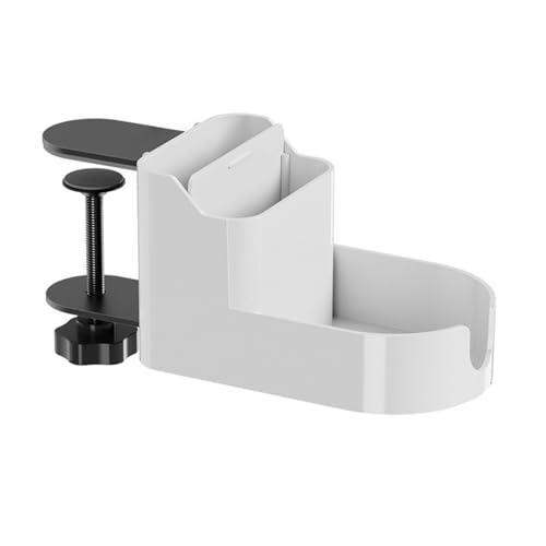 siduytin Tragbarer Clip On Getränkebecher Organizer, Clip On Aufbewahrungsbox für verschiedene Dinge, zum Einstecken und für den Rand, Mehrzweck für die Schule von siduytin