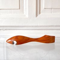 Flaschenöffner Fisch Kapselheber Holz Figur Skulptur 60Er Jahre Mid Century Design Objekt True Vintage von siebenundsiebzig