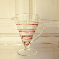 Formschöne Karaffe Kanne Pitcher 50Er Jahre Vintage von siebenundsiebzig