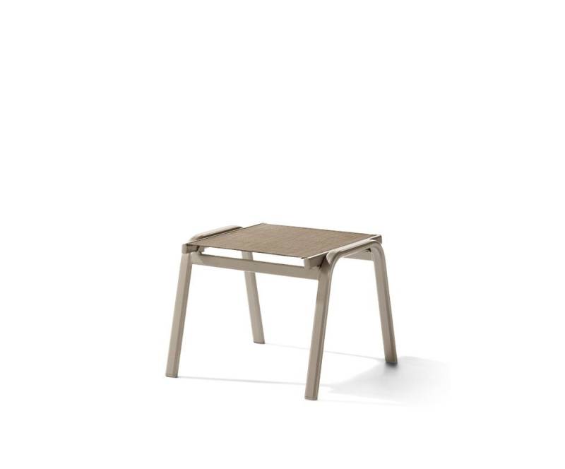 sieger EXKLUSIV Gartenlounge-Hocker Sieger Cadiz Hocker Aluminium/Textilene von sieger EXKLUSIV
