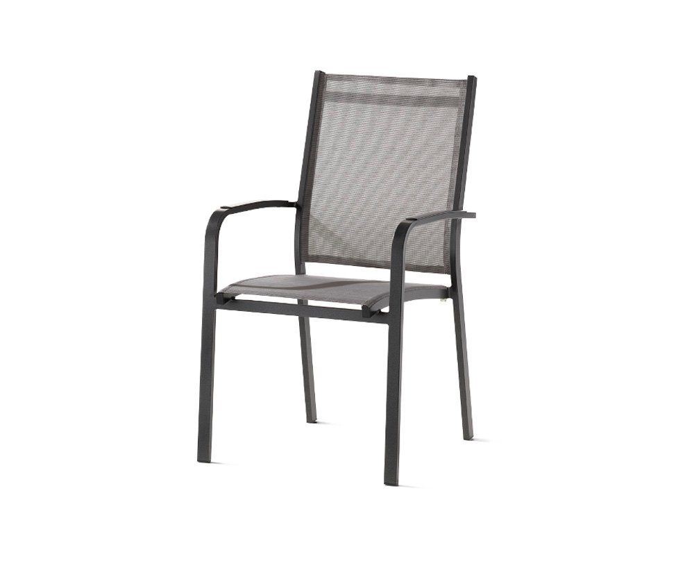 sieger EXKLUSIV Stapelstuhl 2er Set Sieger Meran Stapelsessel Aluminium/Textilene sieger EXKLUSIV Stapelstuhl 2er Set Sieger Meran Stapelsessel Aluminium/Textilene von sieger EXKLUSIV
