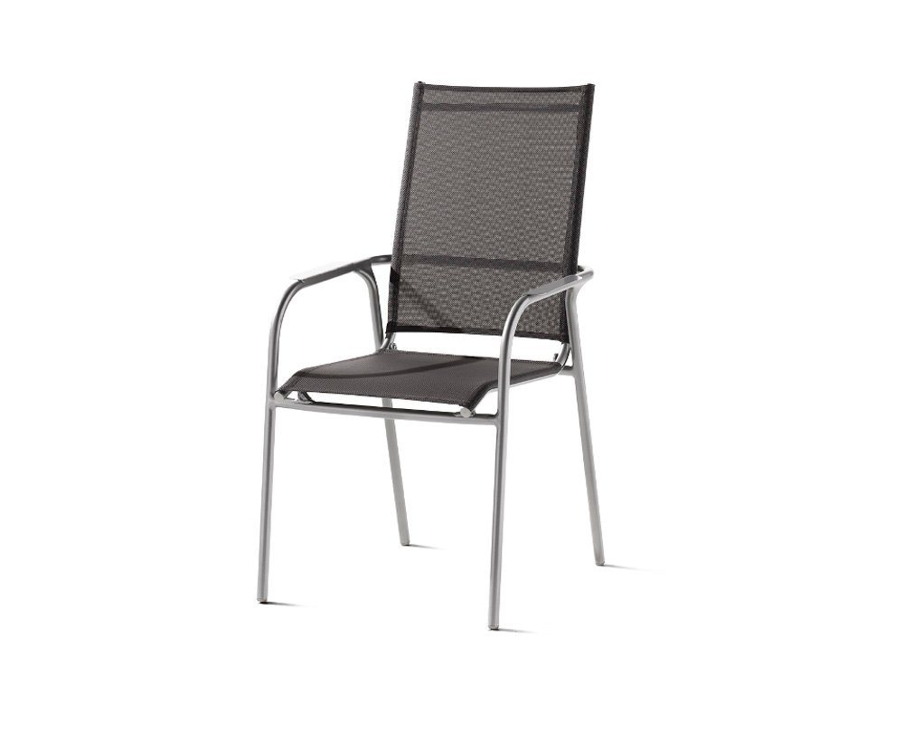 sieger EXKLUSIV Stapelstuhl 2er Set Sieger Sirio Stapelsessel Aluminium/Textilene sieger EXKLUSIV Stapelstuhl 2er Set Sieger Sirio Stapelsessel Aluminium/Textilene von sieger EXKLUSIV
