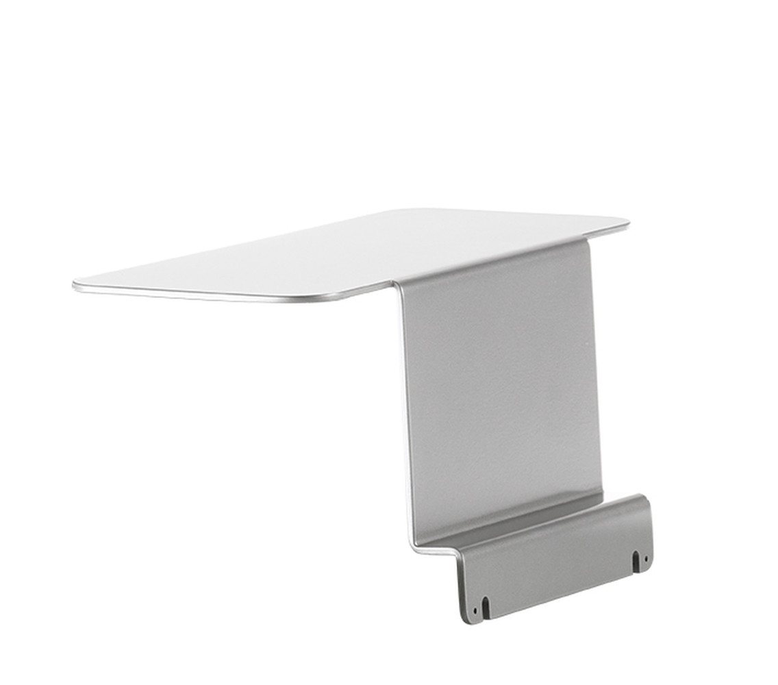 sieger Ablagetisch Lugo, in graphit, Aluminium - 44x22x24cm (BxHxT) von sieger