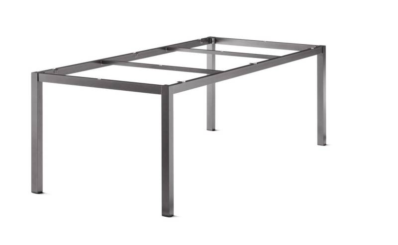 Sieger Gartenmöbel Tischgestell in Anthrazit, Aluminium - 217x73x98cm (BxHxT) von Sieger Gartenmöbel