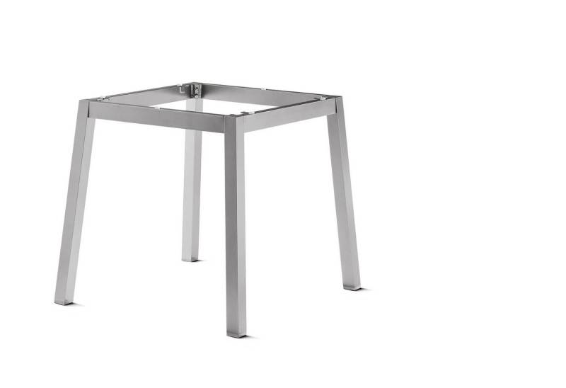 Sieger Gartenmöbel Tischgestell in Graphit, Aluminium - 70x73x70cm (BxHxT) von Sieger Gartenmöbel