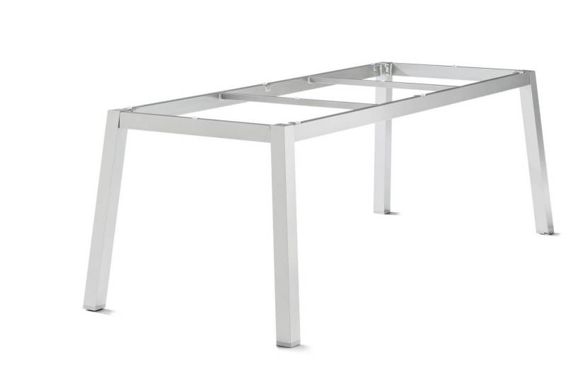 Sieger Gartenmöbel Tischgestell in graphit, Aluminium - 200x73x80cm (BxHxT) von Sieger Gartenmöbel