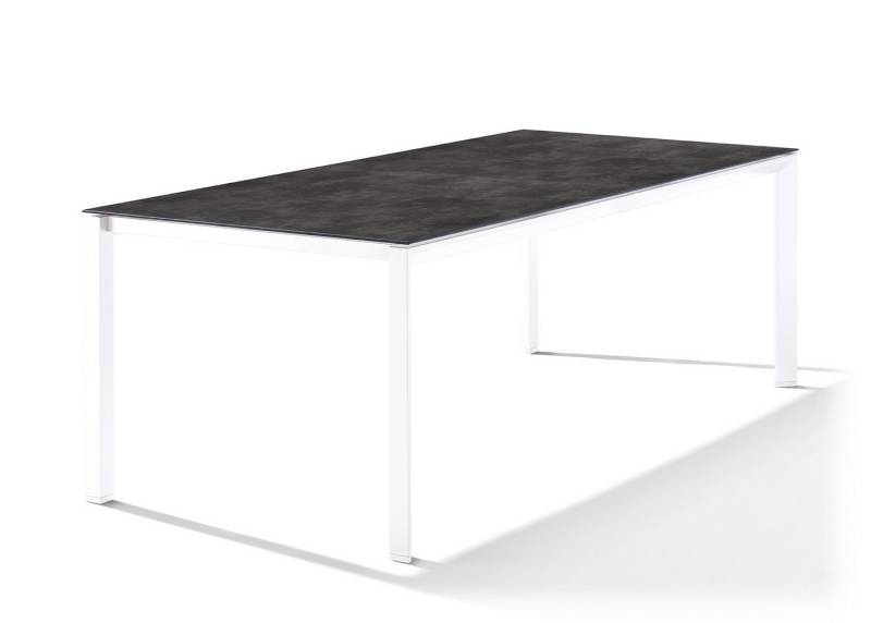 sieger Tischplatte Freesystem, in Beton dunkel, Polytec® - 220x1,2x100cm (BxHxT) von sieger