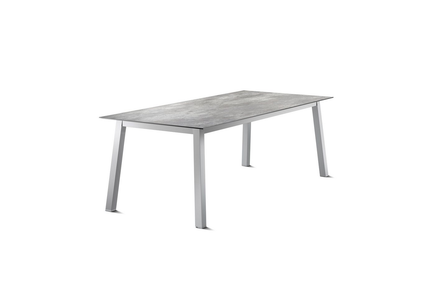 sieger Tischplatte Loft Polytec, in Beton hell, Polytec® - 220x1x100cm (BxHxT) von sieger
