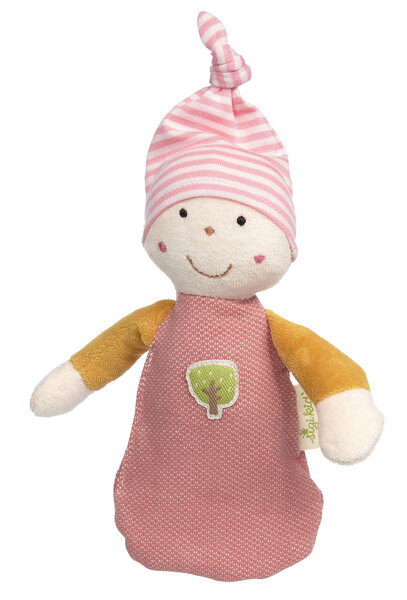 Baby Schmusewichtel orange oder rosa von sigikid green collection Bio-Baumwolle von sigikid