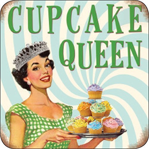 Cupcake-Queen "Untersetzer, mit Motiv (og) von signs-unique