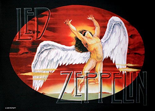 Led Zeppelin - Icarus Textile Poster von signs-unique