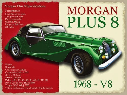 Morgan Metallschild og ls Plus 8) von signs-unique