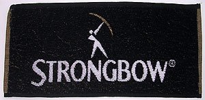 Strongbow Cider Cotton Bar Towel (pp) von signs-unique
