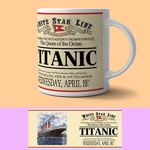 Titanic White Star Line Becher (Og) von signs-unique
