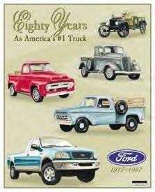 signs-unique Ford 80 Jahren Tonabnehmer Blechschild von signs-unique