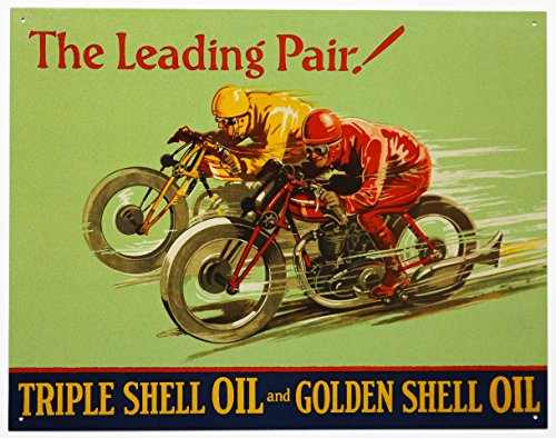 signs-unique Shell Oil Winning Pair Blechschild Usa Groß NEU 40x31cm S4313 von signs-unique