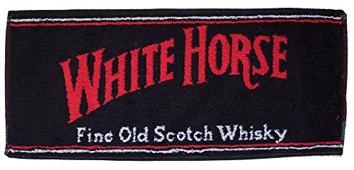 signs-unique White Horse Whisky Bar Handtuch Baumwolle von signs-unique