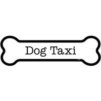 Hund Taxi Niedlicher Lustiger Knochen Magnet Auto Kühlschrank Alle Metalloberflächen Wasserdicht Uv Beständig Made in Usa 2 "x 7" von signsandstuffaz