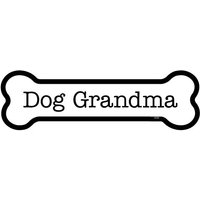 Hunde Oma Netter Hund Knochen Magnet Auto Kühlschrank Jede Metalloberfläche Wasserdicht Uv Beständig Hergestellt in Den Usa 5 "x 7 ""Kostenloser von signsandstuffaz