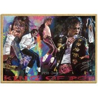 Michael Jackson King Of Pop Durch Die Jahre Schöne Holz Magnet Kühlschrank Schließfach Jede Metalloberfläche Made in Usa 2, 5 "x 3, 5" von signsandstuffaz