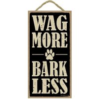 Wag More Bark Less Süßer Hundewandbehang Mit Pfotenabdruck-Holzschild Made in Usa Geschenk Home Decor 10 "x 5" Schneller Kostenloser Versand Neu 607 Wag More Bark Less Süßer Hundewandbehang Mit Pfotenabdruck-Holzschild Made in Usa Geschenk Home Decor 10 "x 5" Schneller Kostenloser Versand Neu 607 von signsandstuffaz