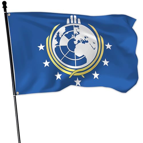 Super Earth Flagge, 90 x 150 cm, lustige Männerhöhlen-Wand-Flagge, Polyester, doppelseitig, Helldivers, 2 Super Earth Flaggen für Studentenwohnheim, Dekoration, Outdoor, Schlafzimmer oder Heimbüro, Super Earth Flagge, 90 x 150 cm, lustige Männerhöhlen-Wand-Flagge, Polyester, doppelseitig, Helldivers, 2 Super Earth Flaggen für Studentenwohnheim, Dekoration, Outdoor, Schlafzimmer oder Heimbüro, von siixoi