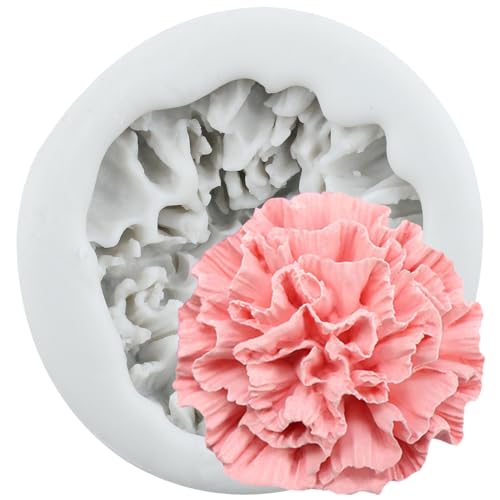 Sijiangmold Nelke Silikon Formen Blume Fondant Form Für Kuchen Dekoration Schokolade Cupcake Topper Candy Polymer Clay Gum Paste von sijiangmold