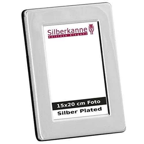 silberkanne Bilderrahmen Neapel 15x20 cm Foto Premium Silber Plated edel versilbert in Top Verarbeitung von silberkanne