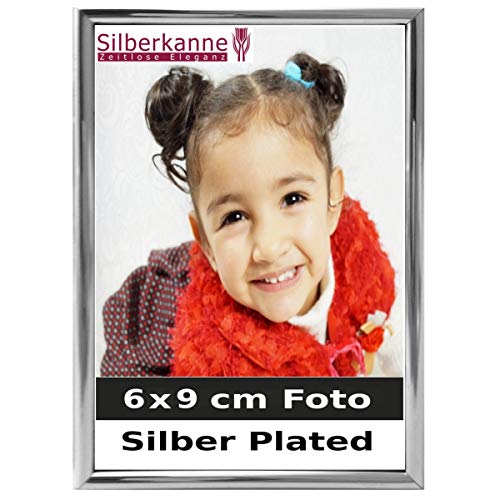 silberkanne Bilderrahmen Toskana 6x9 cm Foto Premium Silber Plated edel versilbert in Top Verarbeitung von silberkanne