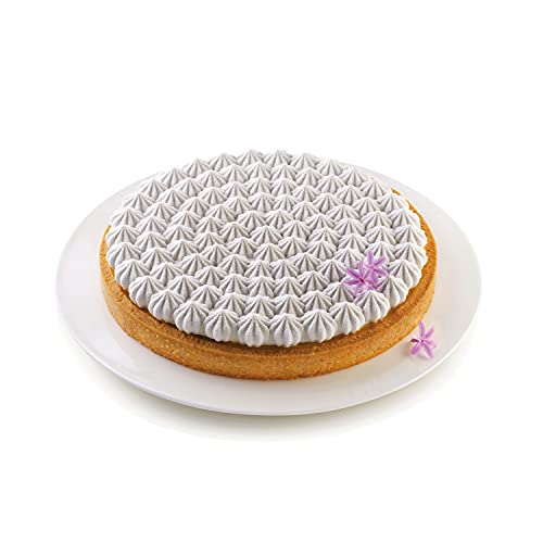 Silikomart 25.009.99.0082 Tapis en Silicone AIR MAT + kit TARTE MERINGUé Set: Silikonform + Silikonmatte + Ring, Silikon, Grau Silikomart 25.009.99.0082 Tapis en Silicone AIR MAT + kit TARTE MERINGUé Set: Silikonform + Silikonmatte + Ring, Silikon, Grau von silikomart