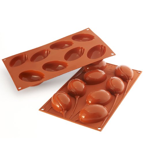 Silikomart 26.118.05.0063 SF 118 TULIP - SILICONE MOULD 76,5 X 50,5 H 29,5 MM von silikomart