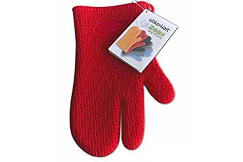 Silikomart | Silikonhandschuh, Farbe Rot, Maße 250 x 168 mm, von silikomart