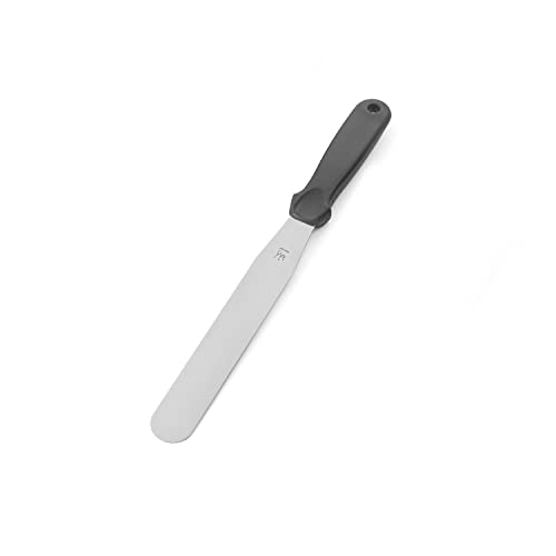 Silikomart | Glatte Edelstahlspachtel mit Kunststoffgriff, ideal für Süßigkeiten und Cremes, Maße 33 cm, Made in Japan von silikomart