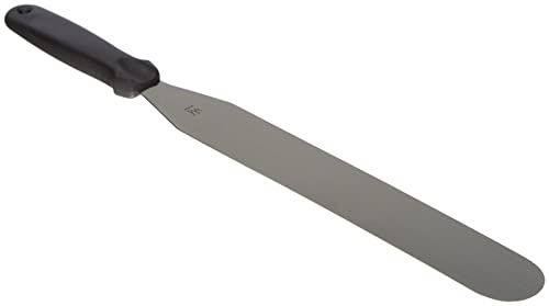 Silikomart | Glatte Edelstahlspachtel mit Kunststoffgriff, ideal für Süßigkeiten und Cremes, Maße 43 cm, Made in Japan von silikomart