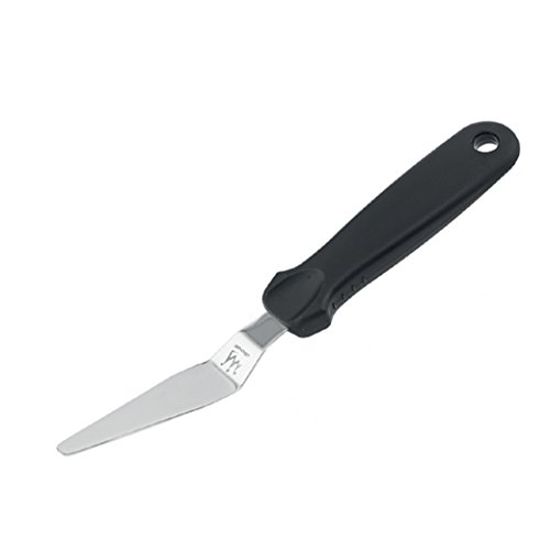 Silikomart | Spatel mit spitzer Klinge aus Edelstahl und Kunststoffgriff, ideal für Süßigkeiten und Cremes, Maße 20 cm, Made in Japan von silikomart