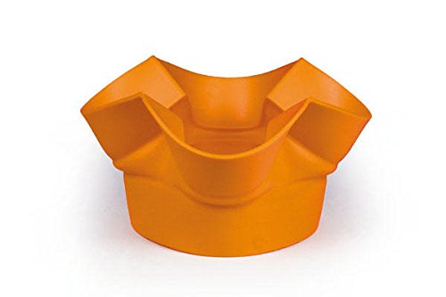 Silikomart 91.102.72.0065 Lily 02 – Soft Silikon Basketball orange Durchmesser: 250 Höhe: 100 mm Silikon 19,5 x 19,5 x 7,5 cm von silikomart