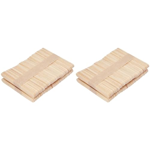 Silikomart 99.401.99.0002 kleine Eisstiele, 100 Stück 7,2 x 0,8 x 0,2 cm (Packung mit 2) von silikomart