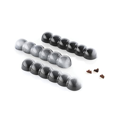 Silikomart | Bolla B, Schokoladenform aus Tritan, Verpackung mit 1 Form, Maße 115 x 25 mm, h 15 mm von silikomart