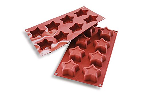 Silikomart SF107 Stern Professionelle Silikonform 300 x 175 mm Silikomart SF107 Stern Professionelle Silikonform 300 x 175 mm von silikomart