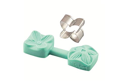 silikomart | Silikonform und Formset LILAC FLOWER, 3D Blumenform für Tortendekorationen, Ø 40 mm, Made in Italy von silikomart