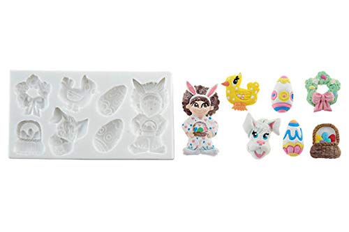 Silikomart | Silikonform für Zuckermasse EASTER PARTY, Form für Tortendekorationen, Thema Prinz, Maße 40 x 120 x 255 mm Silikomart | Silikonform für Zuckermasse EASTER PARTY, Form für Tortendekorationen, Thema Prinz, Maße 40 x 120 x 255 mm von silikomart