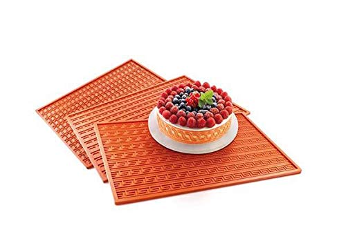 Silikomart Tapis Relief 02 - TAPPETO IN Rilievo IN Silicone 60X40 von silikomart