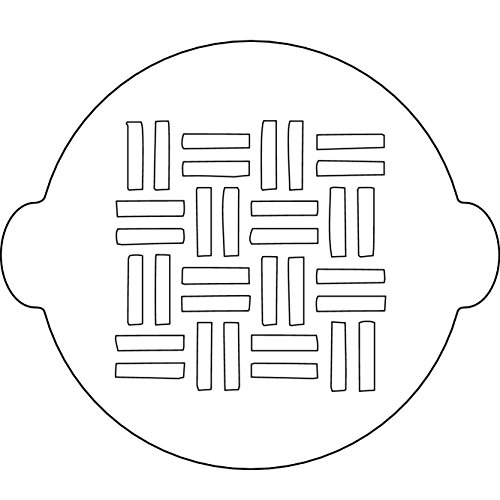 Silikomart | Kunststoff-Schablone für Tris-Kuchen, Maße 340 x 250 x 10 mm Silikomart | Kunststoff-Schablone für Tris-Kuchen, Maße 340 x 250 x 10 mm von silikomart