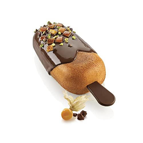 Silikomart | GEL 01 XXL Silikonform, Antihaft, Packung mit 1 Form, 185 x 95 mm, h 58 mm, Volumen 0,765 ml, Made in Italy, Grau Silikomart | GEL 01 XXL Silikonform, Antihaft, Packung mit 1 Form, 185 x 95 mm, h 58 mm, Volumen 0,765 ml, Made in Italy, Grau von silikomart