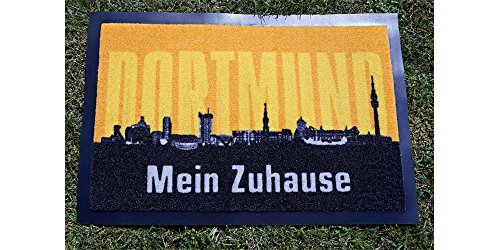 silly.con Dortmund Skyline Fussmatte Deco Wash ca. 40 x 60cm silly.con Dortmund Skyline Fussmatte Deco Wash ca. 40 x 60cm von silly.con