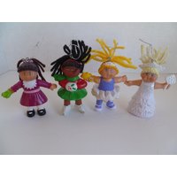 Cabbage Patch Weihnachtsanhänger 4Er Set von silverliningtoys