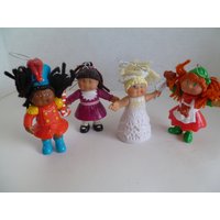 Cabbage Patch Weihnachtsschmuck 4Er Set 3, 5 "Hoch von silverliningtoys