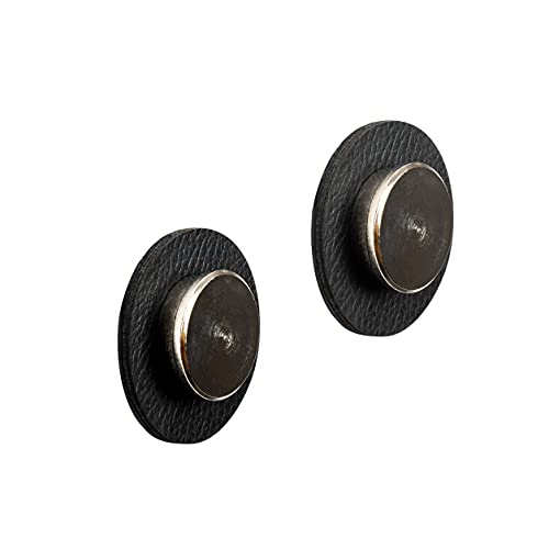 silwy® Magnet-Pins SMART (2er Set) inkl. zwei Metall-Nano-Gel-Pads in Black - nie Wieder Bohren oder Schrauben - perfekt für Camping, Caravaning, Boating, Home, Living oder Business von silwy einfach anziehend.