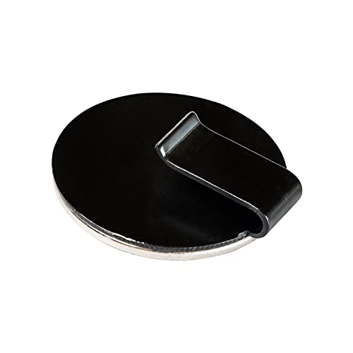 silwy Magnet-Haken CLEVER BLACK - starker Neodym Magnet-Haken (N52) mit 2,1 kg Haftkraft, starker magnetischer Haken fürs Büro, Zuhause, Camper und Boot - geeignet für Handtücher, Accessoires etc. von silwy einfach anziehend.